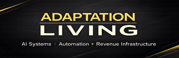 Follow Adaptation Living LLC on LinkedIn — AI Systems, Automation, Revenue Infrastructure
